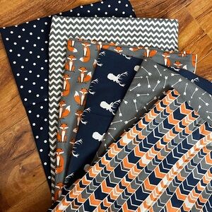 Woodland Themed Nursery Fabric